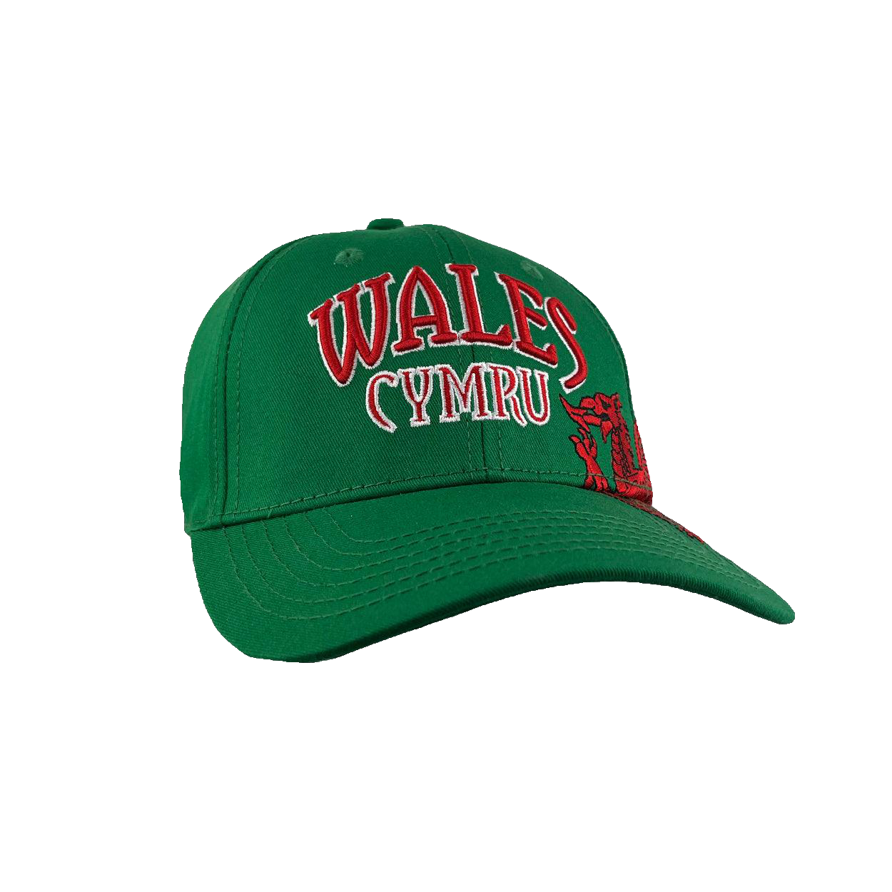 Raised Wales Cymru Dragon Cap