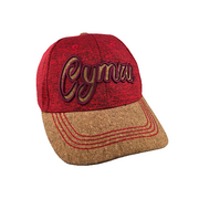 Wales Cymru Script Cork Bill Cap