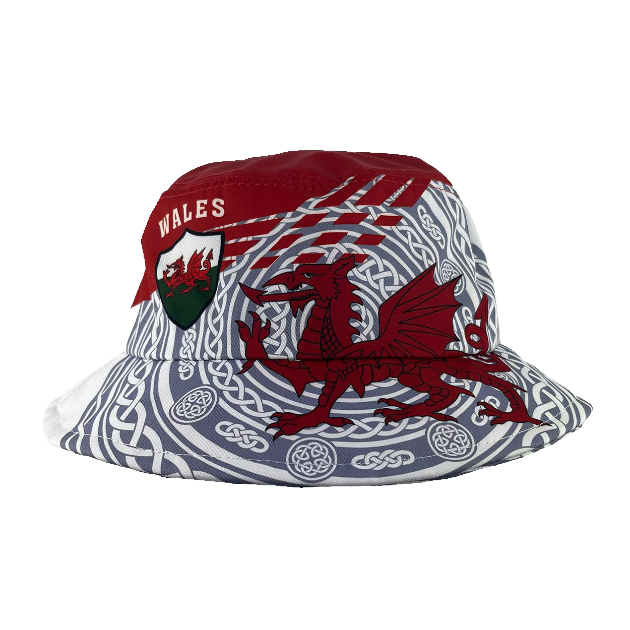 Wales Celtic Design Bucket Hat