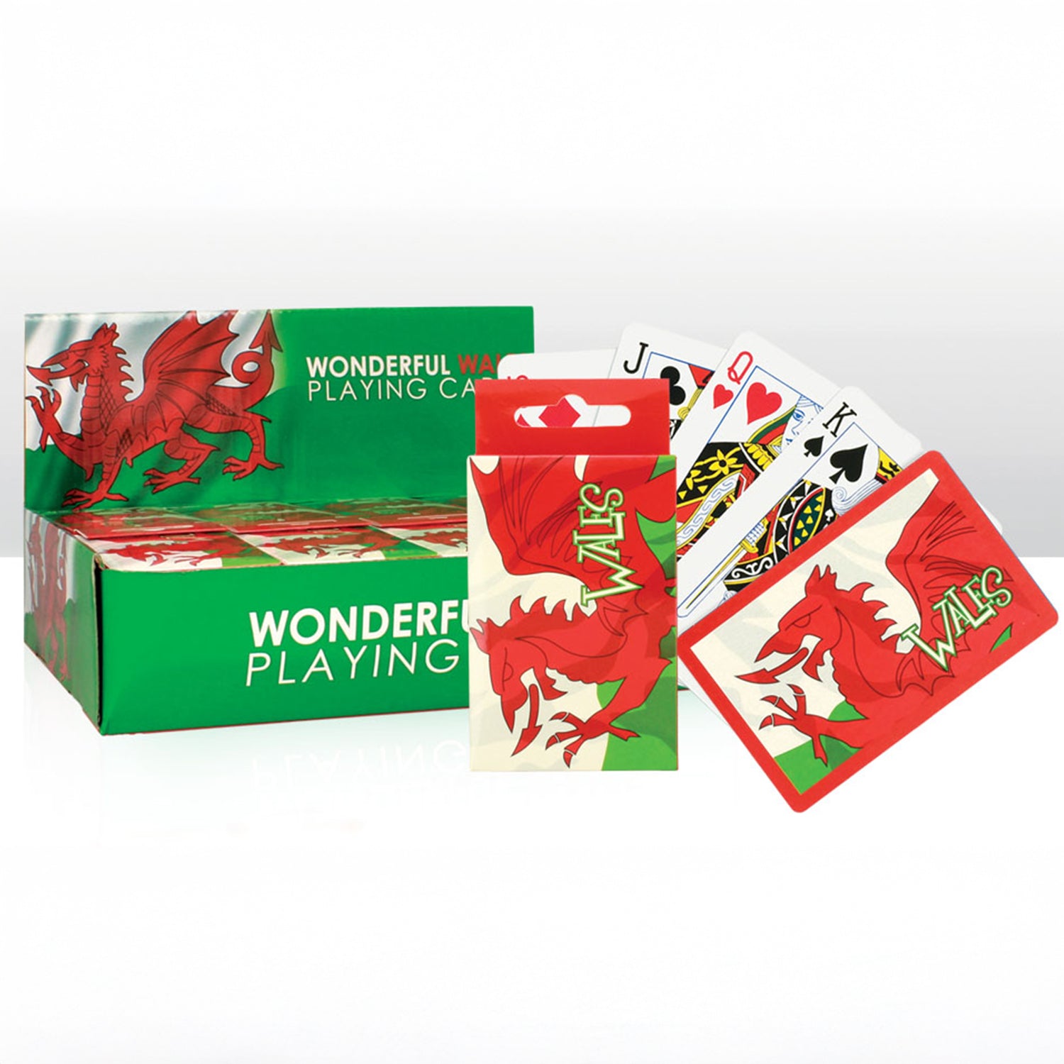 Wales & Dragon Playing Cards