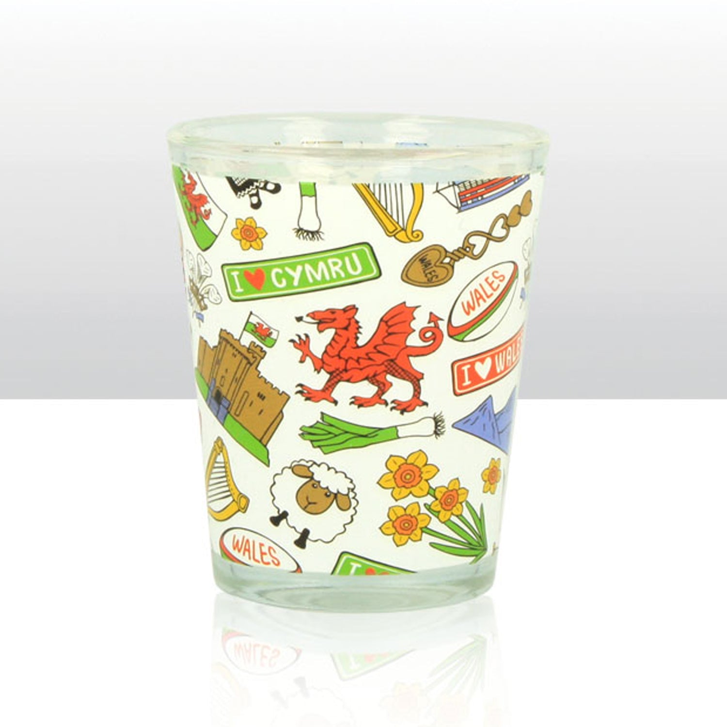 Wonderful Wales Shot Glass