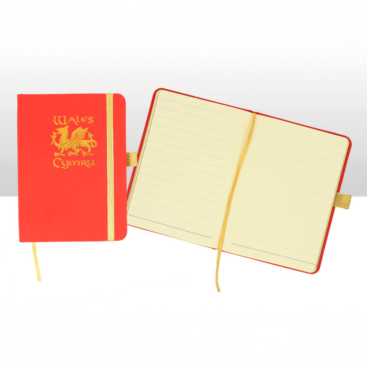 Wales Foil Stamped A6 Notebook