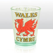 Wales Dragon Shot Glass