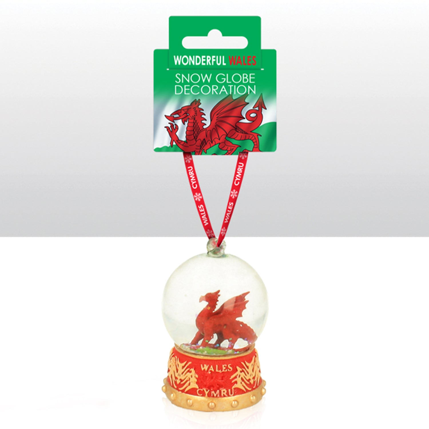 Wales 45mm Snowglobe Decoration