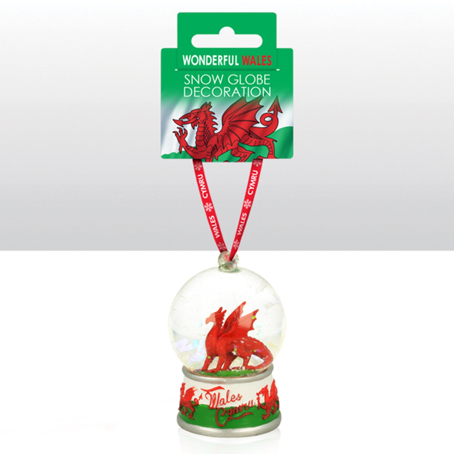 Wales 45mm Snowglobe Decoration