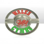 Wales Cymru Dragon Metal Ashtray