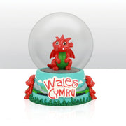 Cute Wales Dragon Snowglobe