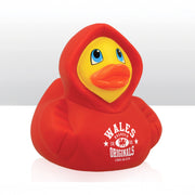 Wales Red Hoodie Rubber Duck