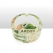 Cardiff Collage Glass Ashtray