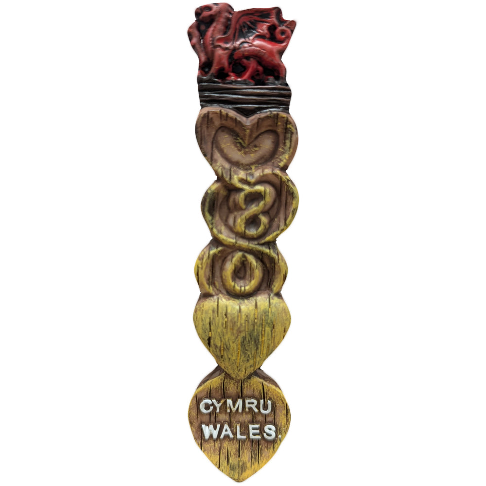 Dragon Spoon Wales Resin Magnet (RSN24-10)