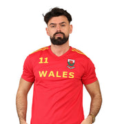 Gold Wales #11 Football Shirt