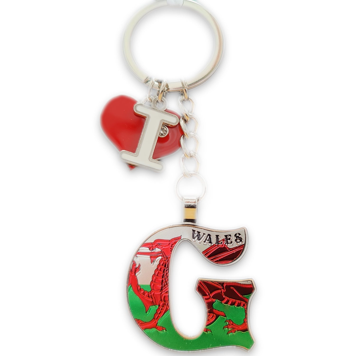 Wales Alphabet Keyring / G (KRA007)