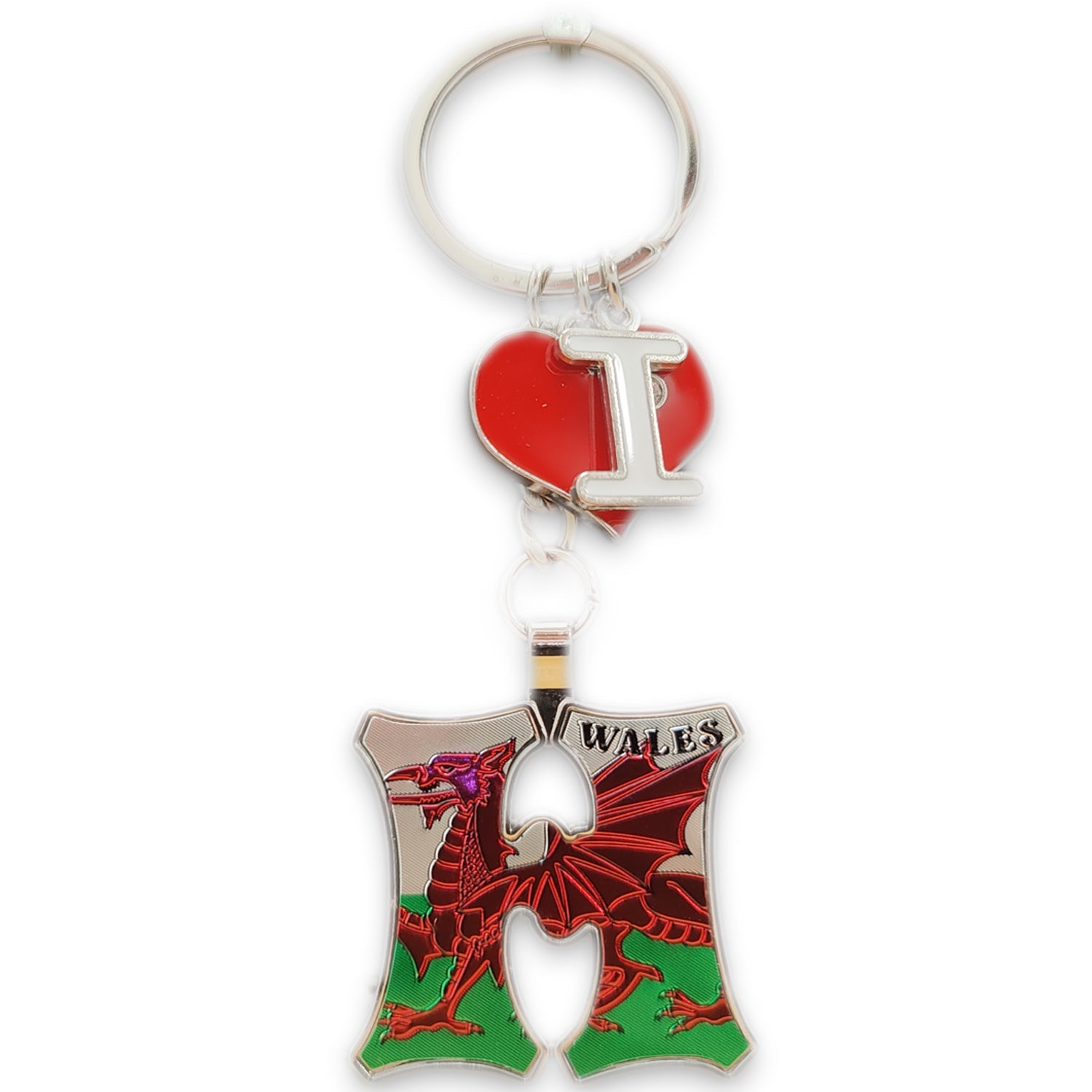 Wales Alphabet Keyring / H (KRA008)