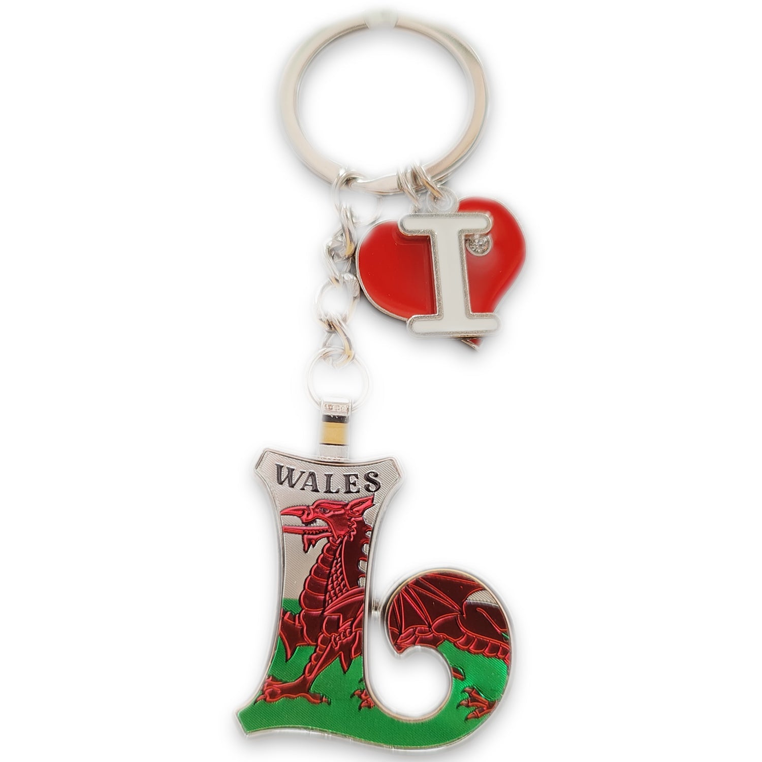 Wales Alphabet Keyring / L (KRA012)