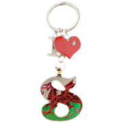 Wales Alphabet Keyring / S (KRA019)