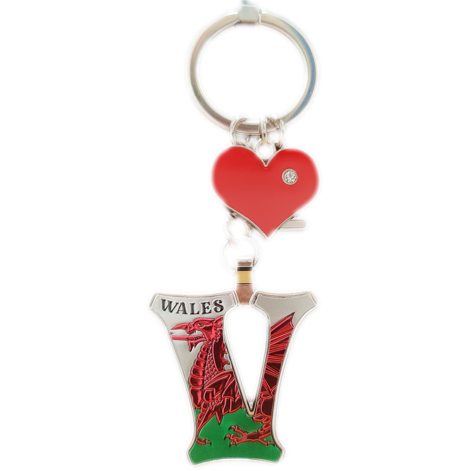 Wales Alphabet Keyring / V (KRA022)