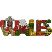 Wales Block Resin Magnet (RSN22)