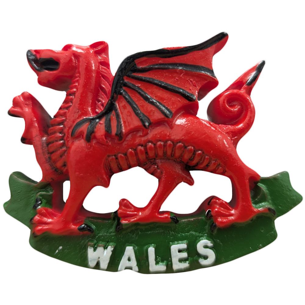 Welsh Dragon Resin Magnet (RSN5)