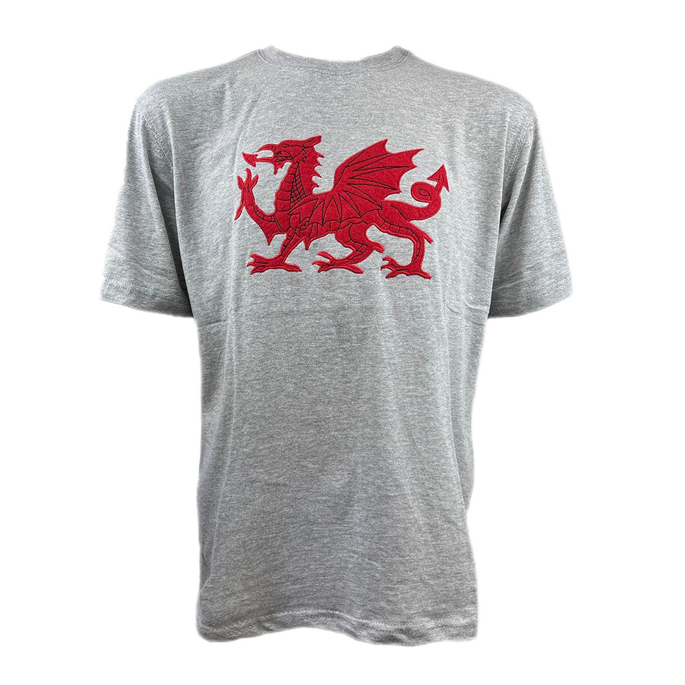 Men's Welsh Dragon Applique T-Shirt