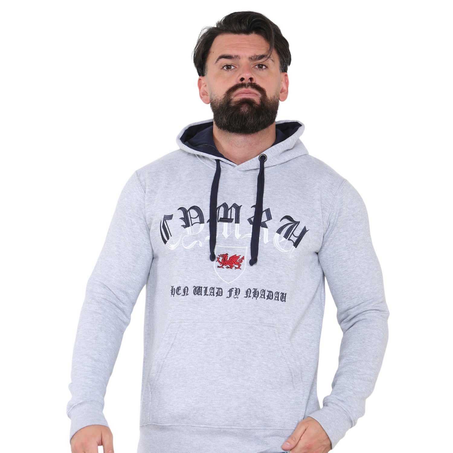 Cymru Hen Wlad Old Style Hoodie