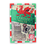 Cardiff Castle Stamp Magnet (MGF006)