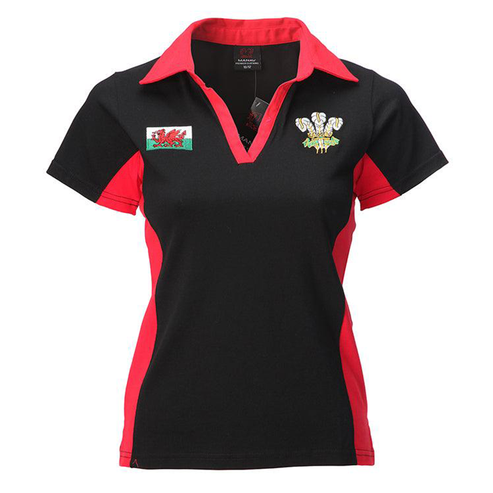 Ladies Contrast Rugby Shirt