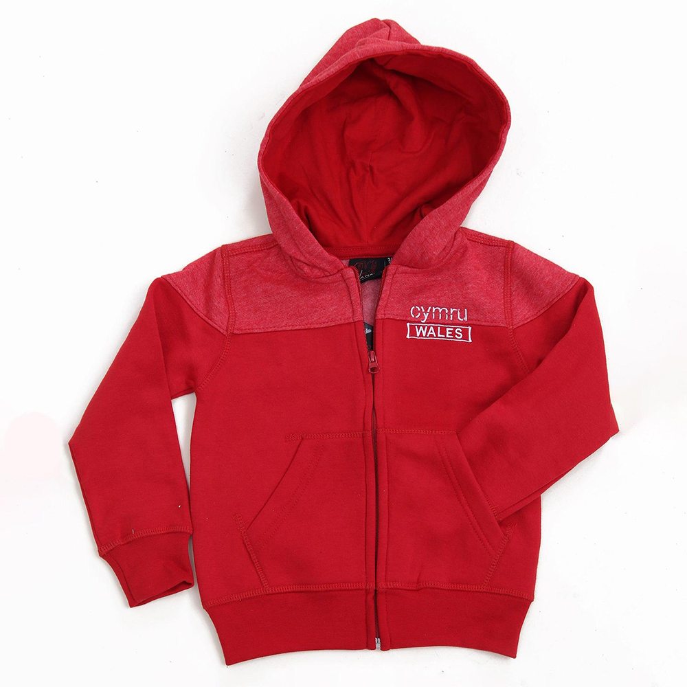 Kids Cymru Wales Two Tone Hoodie