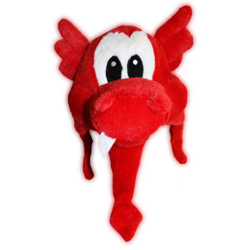 Welsh Dragon Plush Novelty Hat