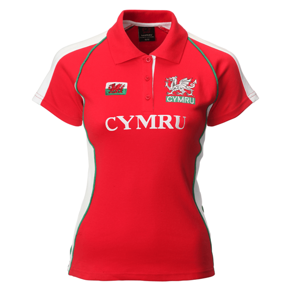 Ladies Fashion CYMRU Rugby Shirt