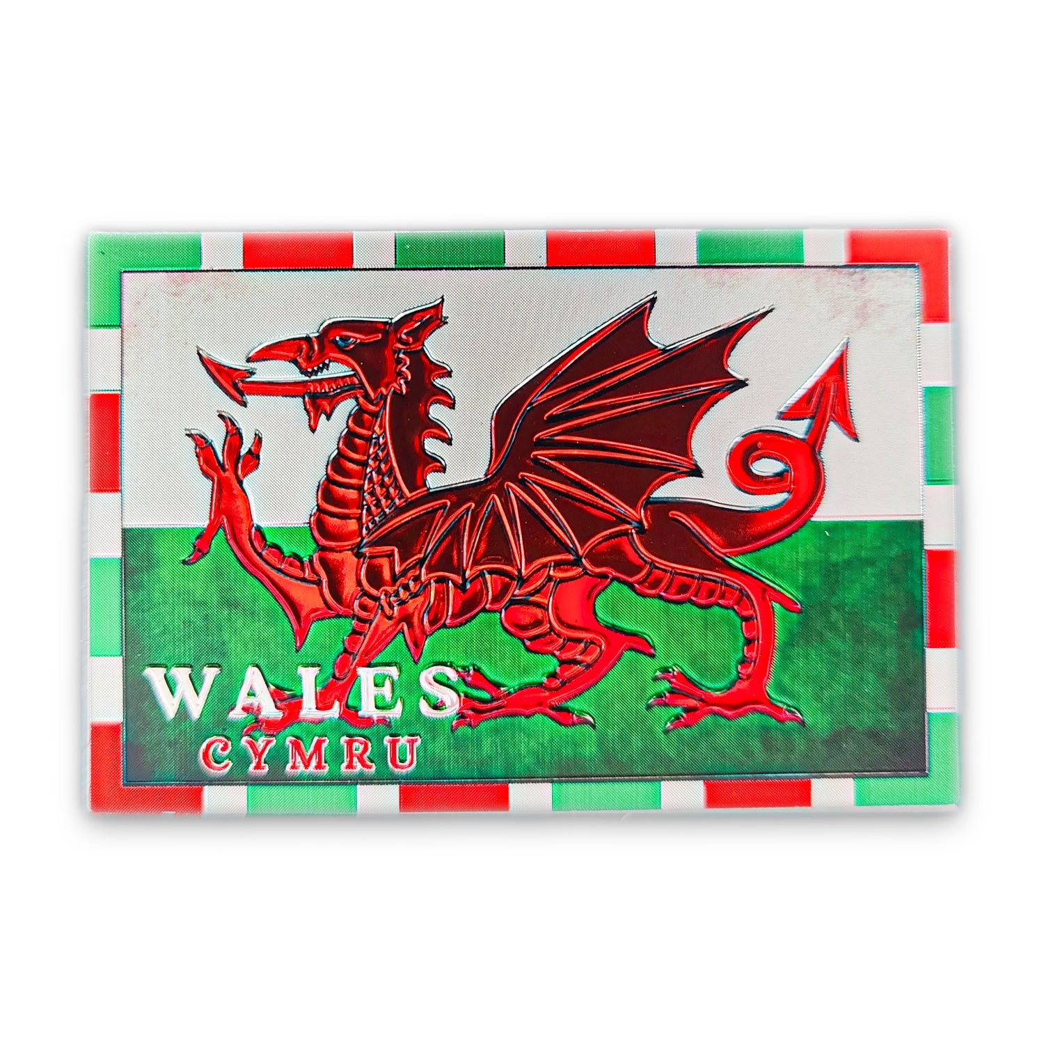 Welsh Flag Vintage Magnet (MGF004)