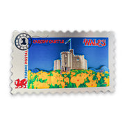 Cardiff Castle Flowers 3D Magnet (MGF3D002)