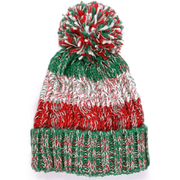 Adults Welsh Tri Colours 'Aaron' Bobble Hat