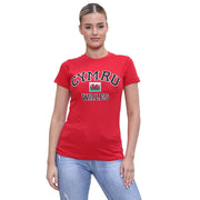 Ladies Applique Cymru T-Shirt