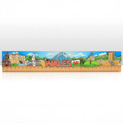 Wales Wooden 30cm Ruler