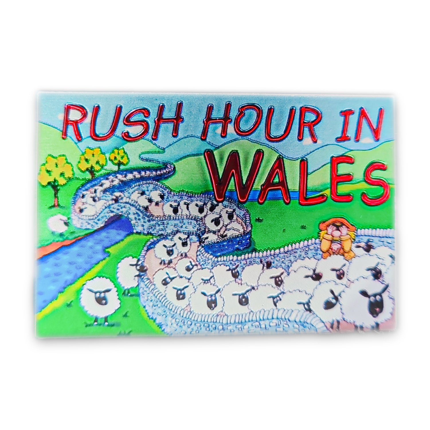 Wales Rush Hour Magnet (MGF010)